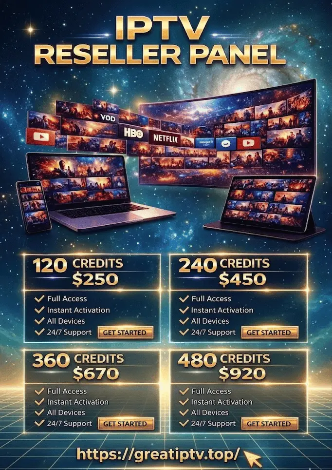 iptv reseller panel