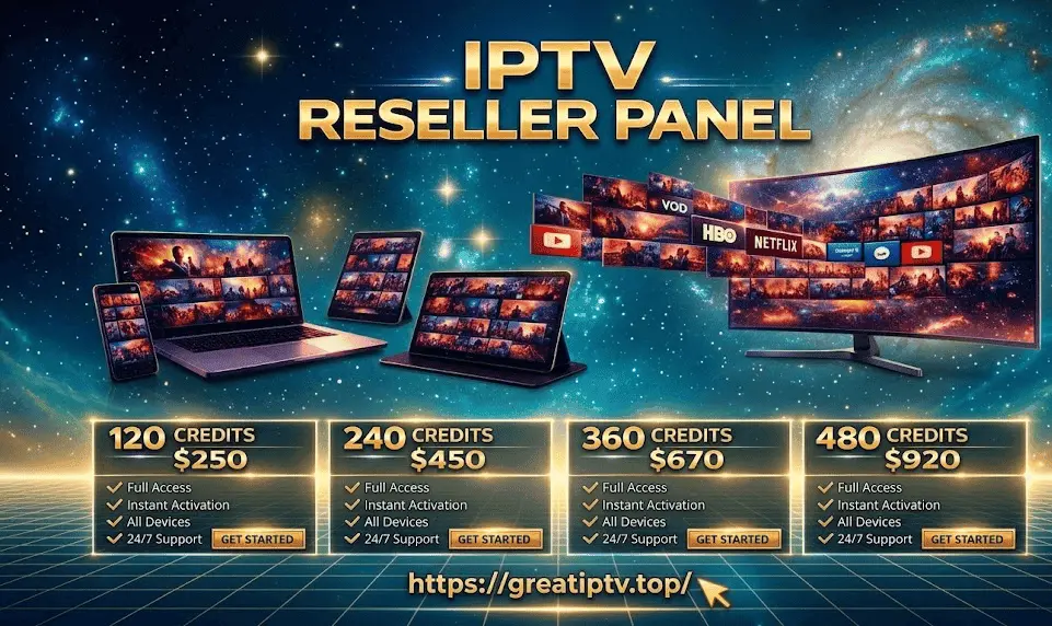 iptv reseller panel